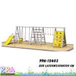 เครื่องเล่นสนาม-ชิงช้าปีนป่ายกระดานลื่น 0